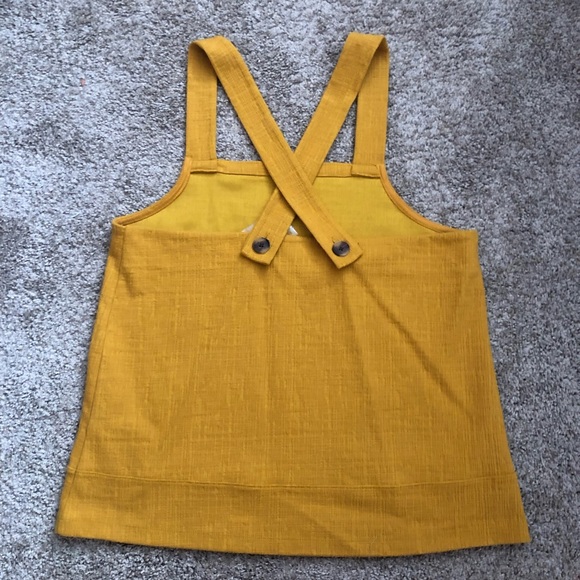 NWT Madewell Tank Top with Criss Cross Straps - Picture 2 of 4